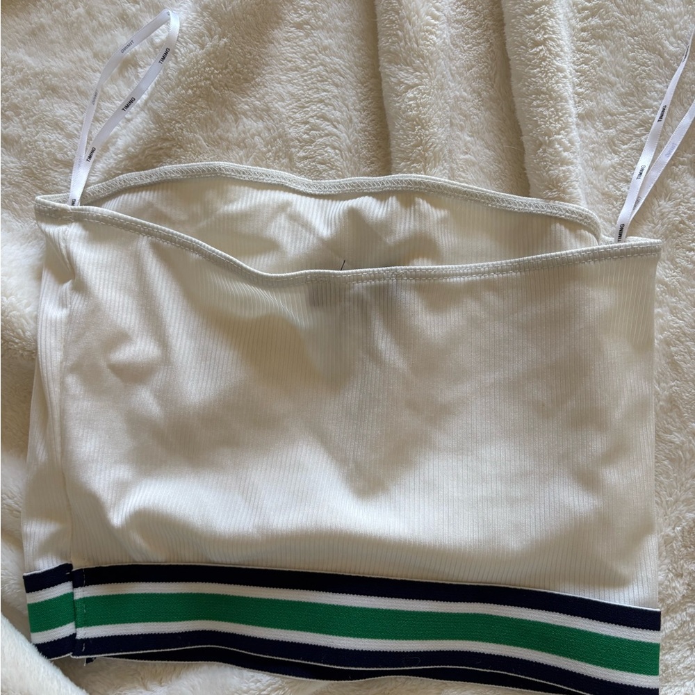 Timing Cream Ribbed Top - Picture 3 of 3